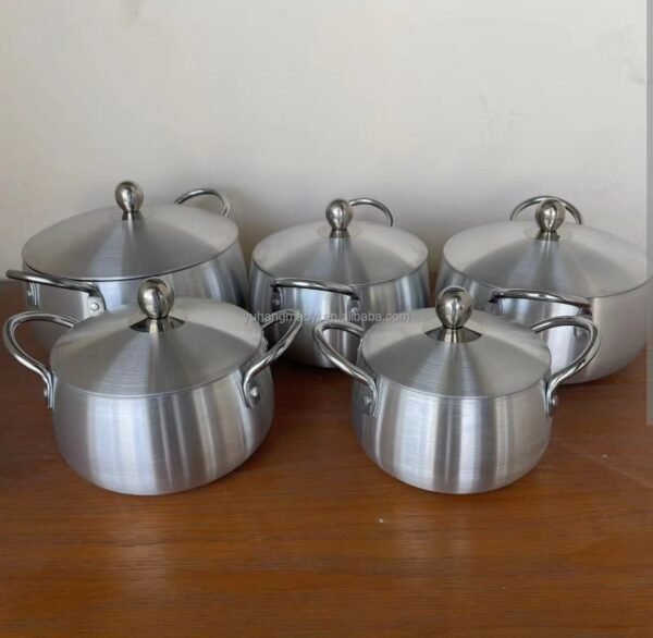Casseroles Inox - 5 Pièces