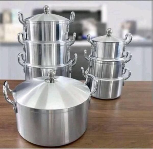 Casseroles Inox - 7 Pièces