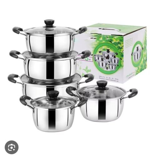 Plats Inox Seri Vitré – 5 Pièces Plats Inox Seri Vitré – 5 Pièces