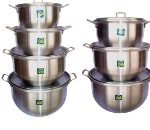 Casseroles Inox - 4 Pièces